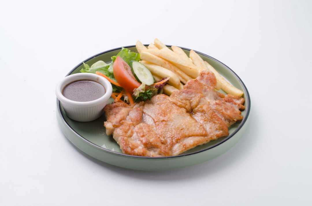 GRILLED CHICKEN CHOP 烤鸡扒